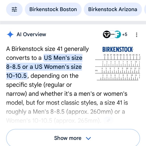 NEW. Brown Birkenstock Arizona sandals. - Picture 6 of 6